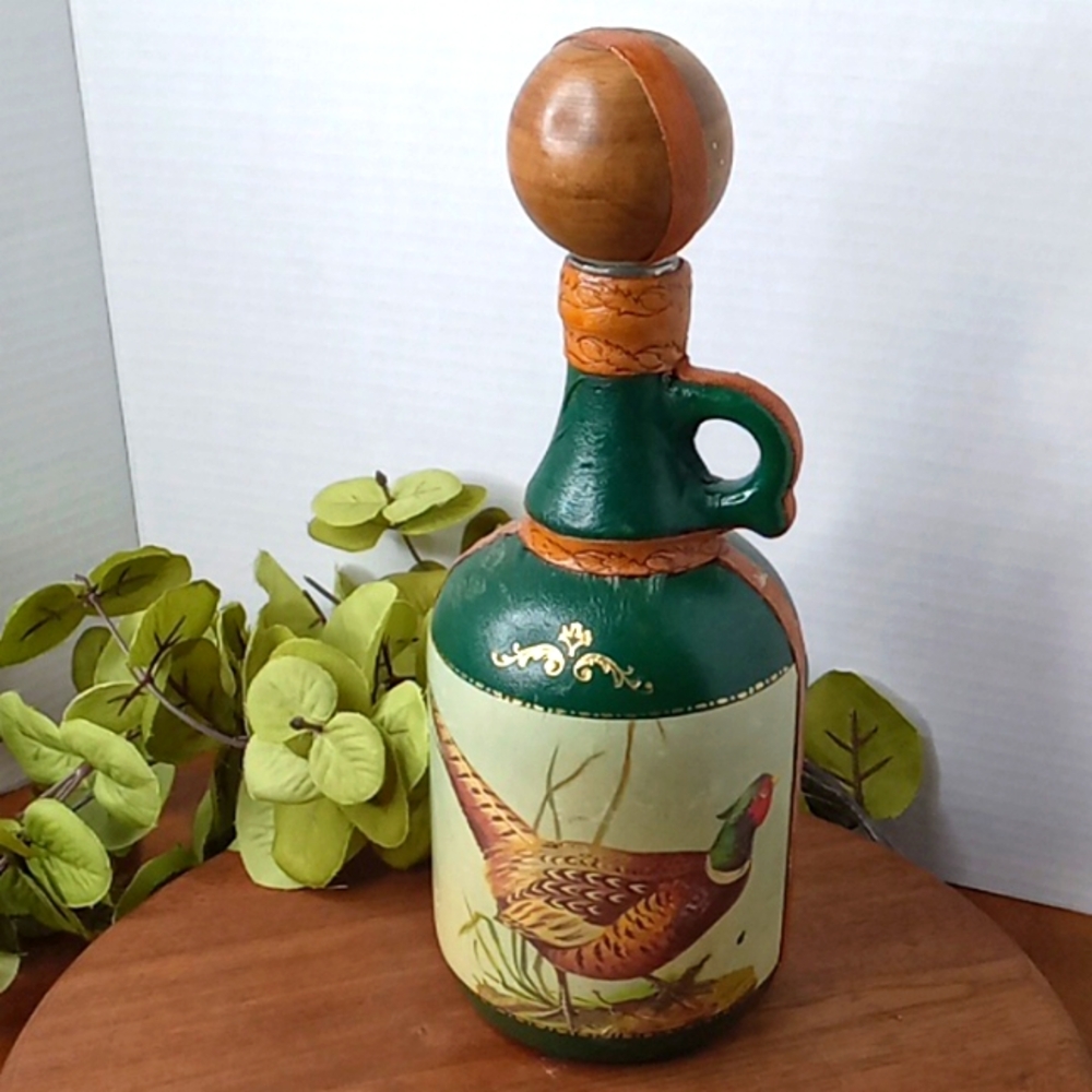 Decanter  Leather Wrapped (Best Offer)